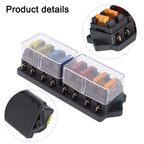 Blade Fuse Box for Car LED Circuit Protection (12V 24V)