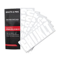 Boat Registration Decals Set of 36 White A-Z Letters & 0-9 Numbers