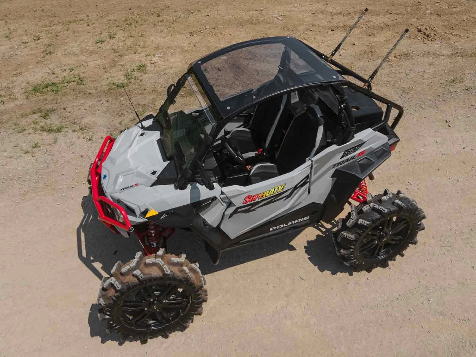 Scratch Resistant Light Tinted Roof for Polaris RZR Trail S 1000 (2018–2023)
