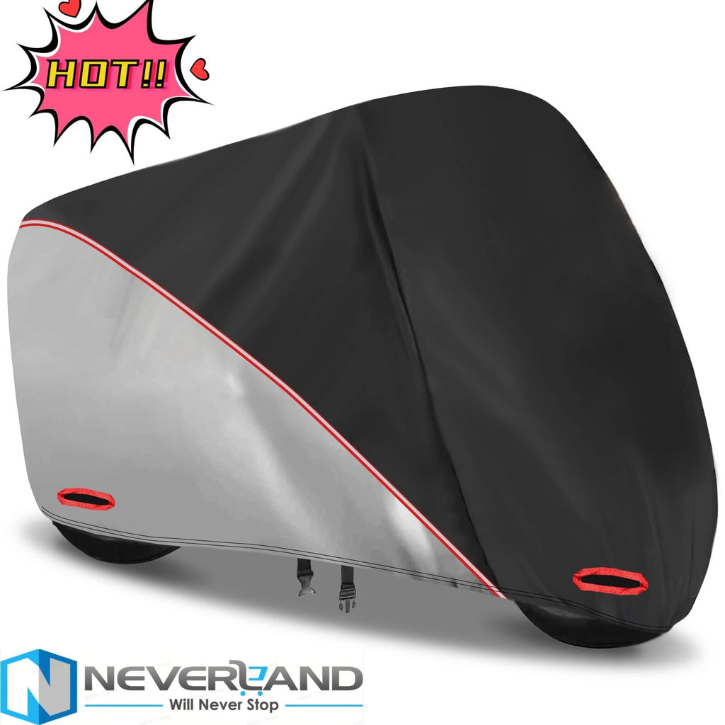 3XL Motorcycle Cover for Neverland (190T) - Waterproof, UV, Snow, Dust Protection