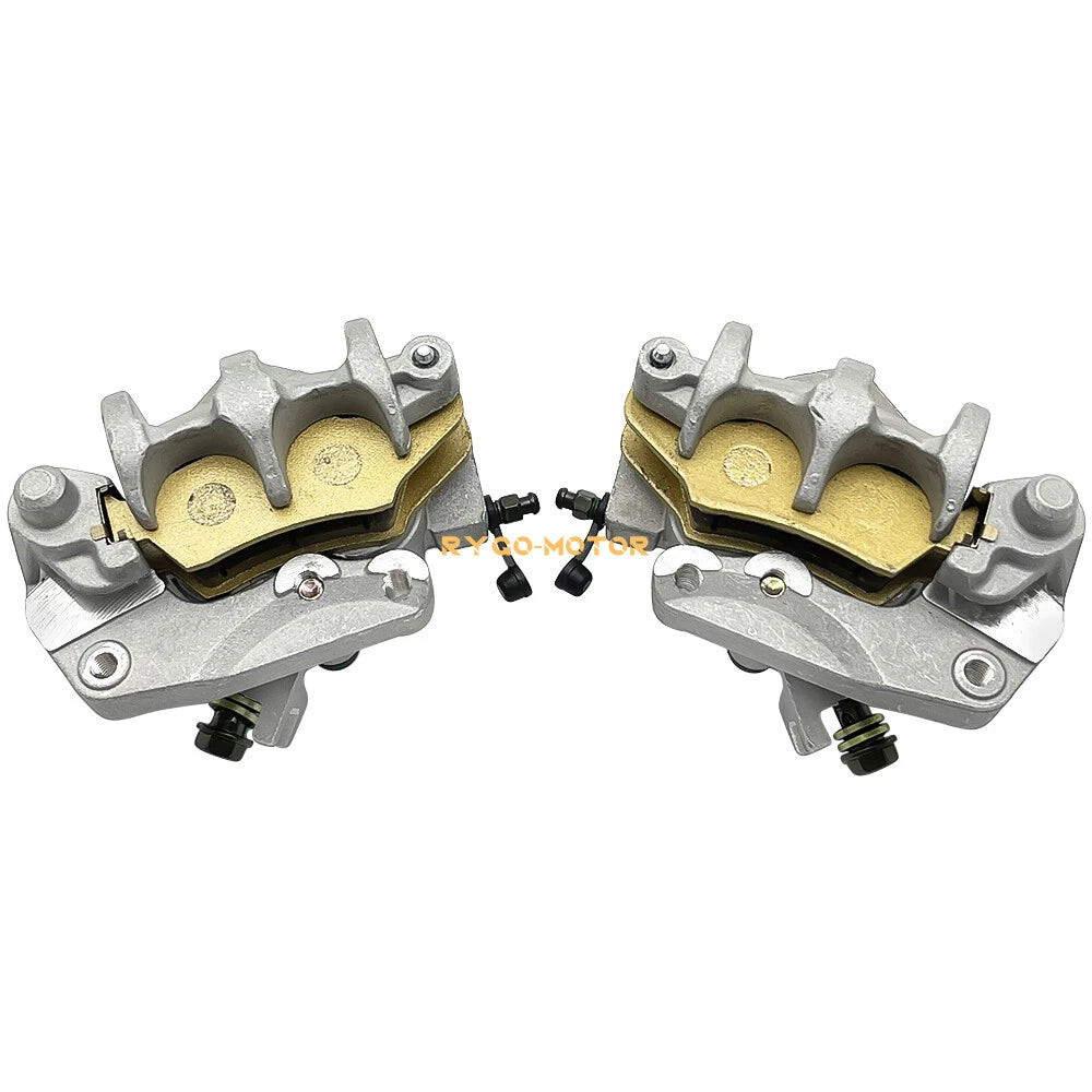 Front Left Right Brake Caliper & Pads for Honda TRX700XX (2008–2009) 45150-HP1-006