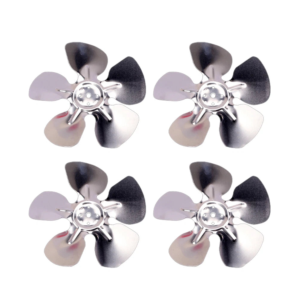 Set of 4 Refrigerator Motor Fan Blades 150mm to 300mm Dia