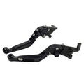 Black Extendable Brake Clutch Levers for Kawasaki Z650 Z900 Ninja (2017-2022)
