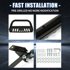 3" Bull Bar Push Front Bumper Grille Guard for Dodge Ram 1500 (2009–2023)