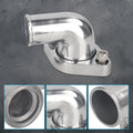 90° Swivel Water Neck Thermostat Housing for Chevy SBC BBC (265–350)