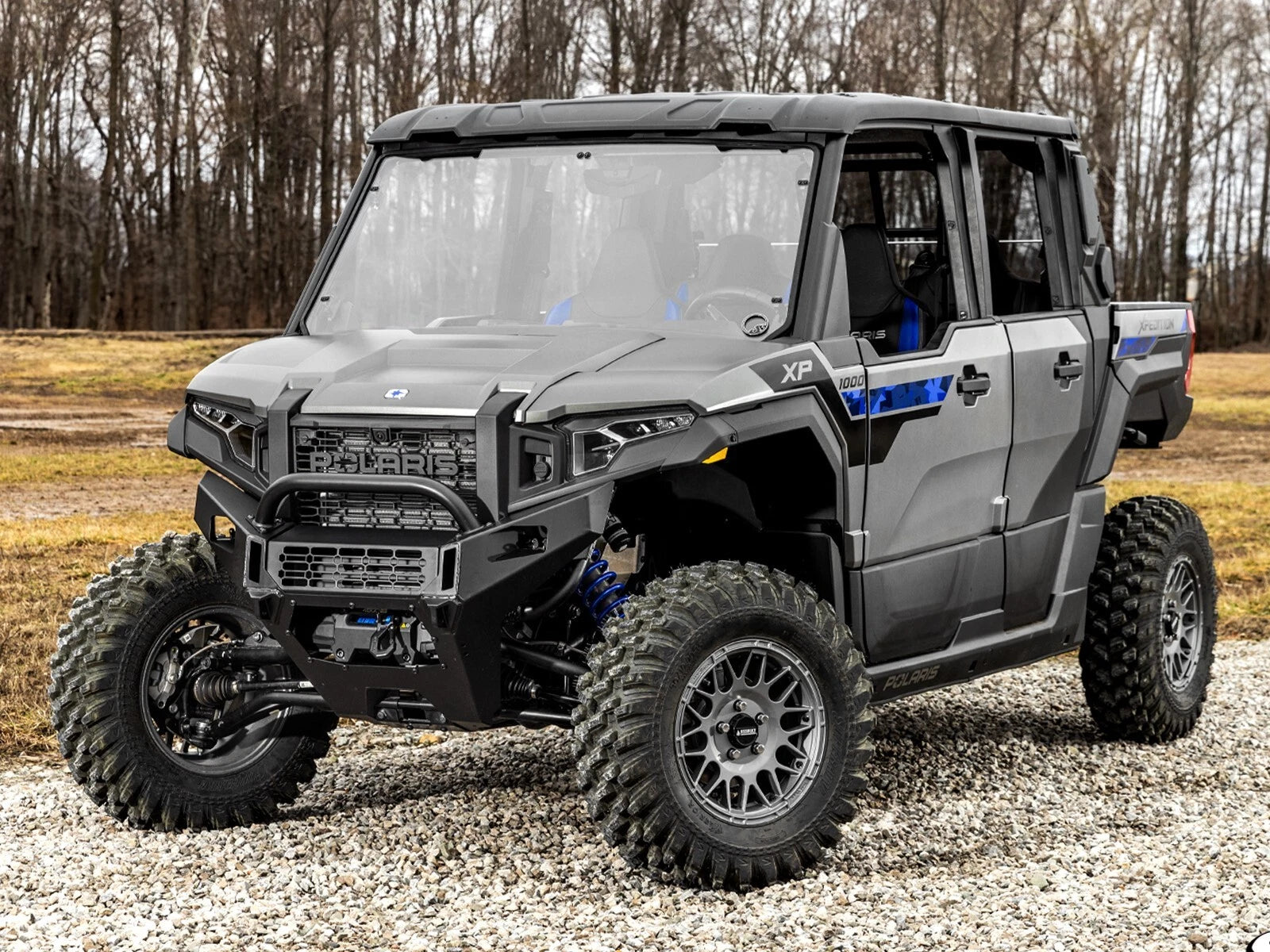 Scratch Resistant Full Windshield for Polaris Xpedition (See Fitment)