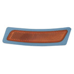 Replacement Front Passenger Side Bumper Reflector for 2014-2016 BMW 5 Series