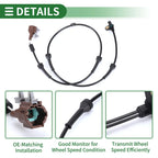 ABS Wheel Speed Sensor No. 479007S025 for Nissan Armada (2005–2012) Rear