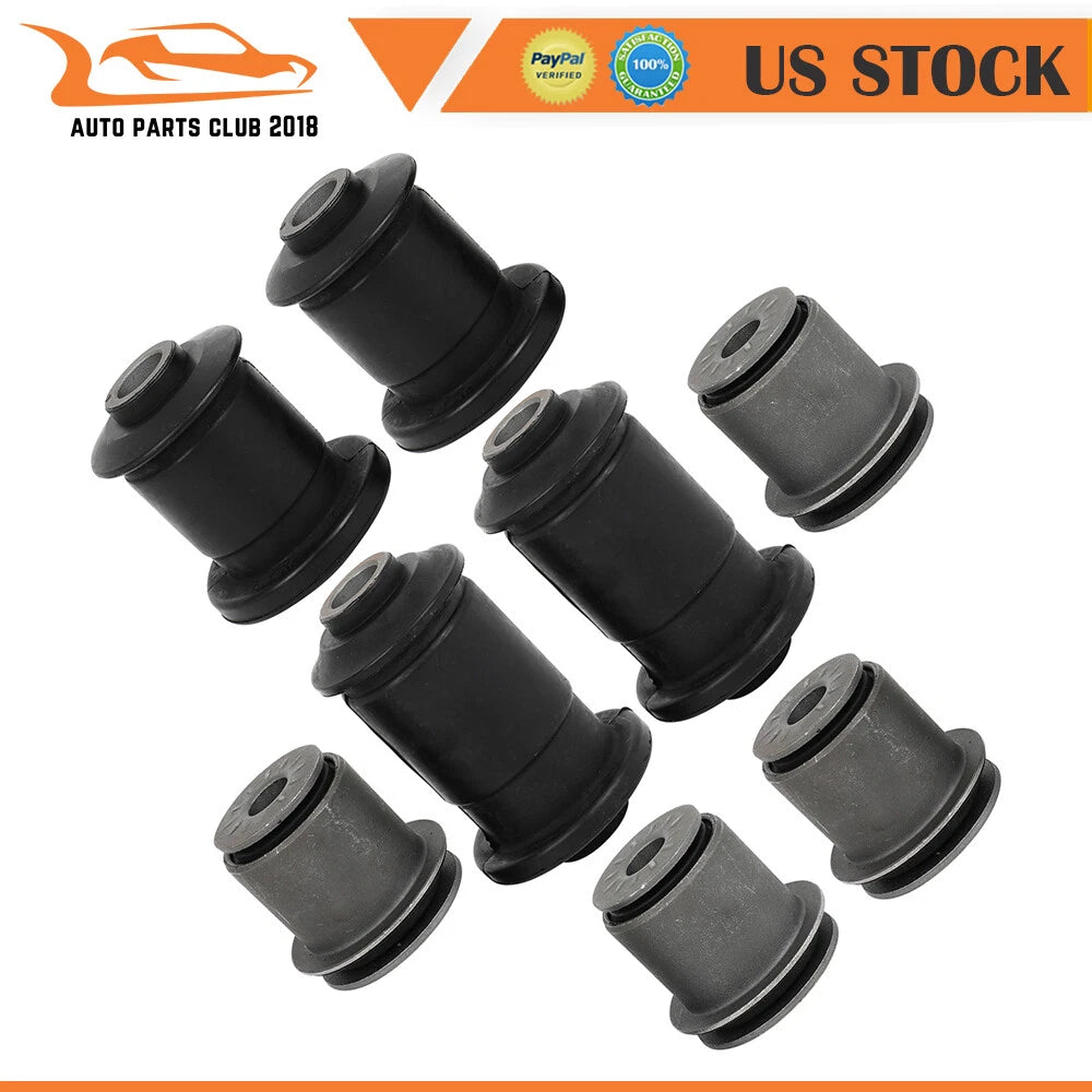 Set of 8 Control Arm Bushings for Chevrolet Suburban 2500 (2000–2011)