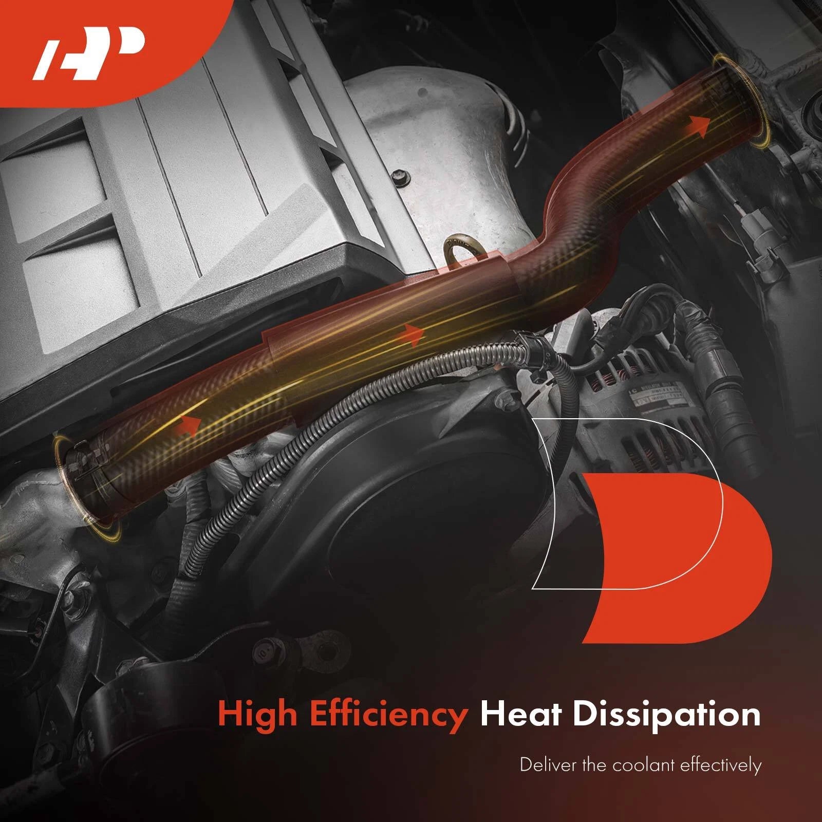Radiator Heater Hose for BMW X5 X6 (2007-2017)