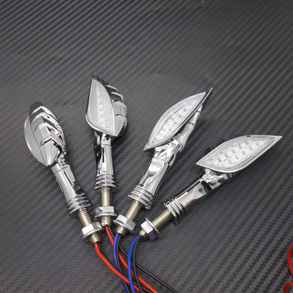 Set of 4 LED Turn Signals for Honda CBR600RR CBR500R 300R (2003–2023)