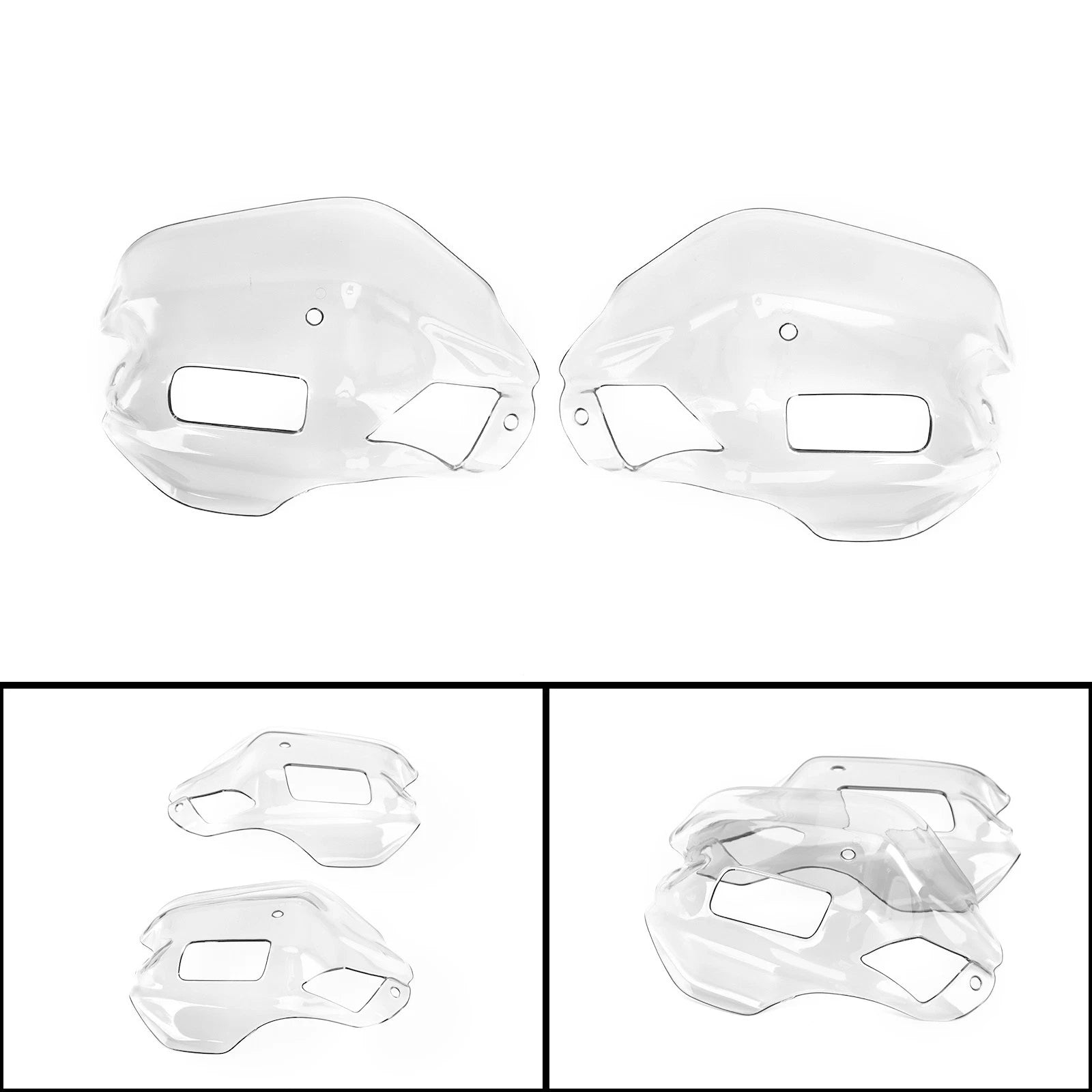 Handguard Extensions for XL750 Transalp (2023–2024)