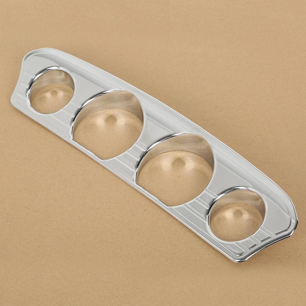 Tri-Line Gauge Trim Cover for Harley Touring Electra Street Tri Glide (2014–Up)