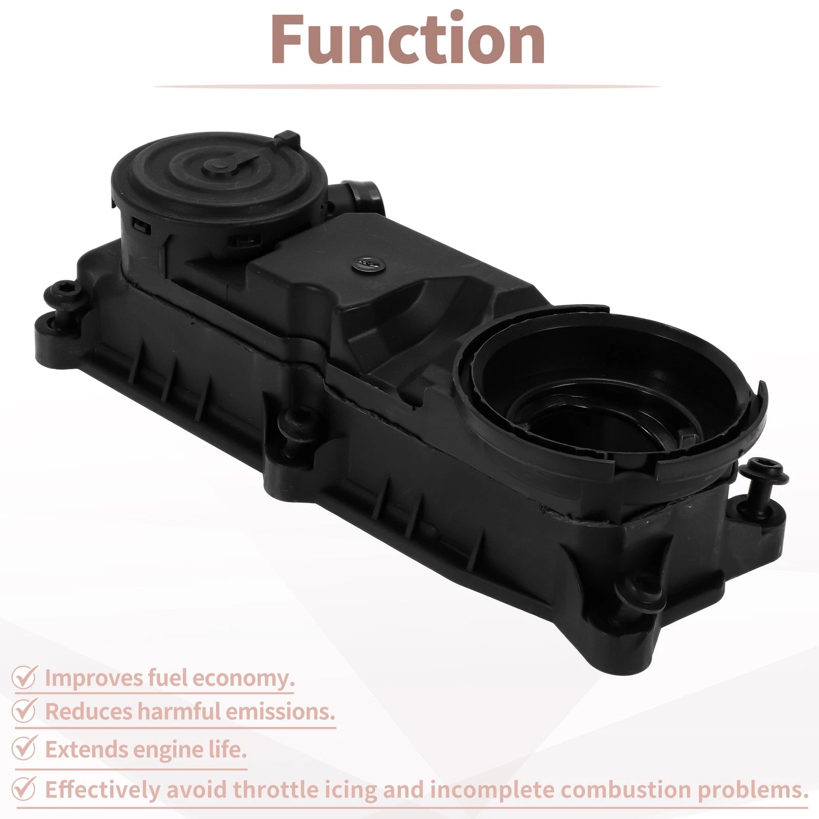 Set of 1 PCV Valve for Audi A6 allroad (2020–2024) 06M103515H/06M103515F