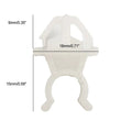 Hood Support Prop Rod Holder Clip Black+White for Accord Prelude