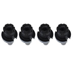 Set of 4 Collet Chucks for CAT40 ER25 (Gage Length 2.76")