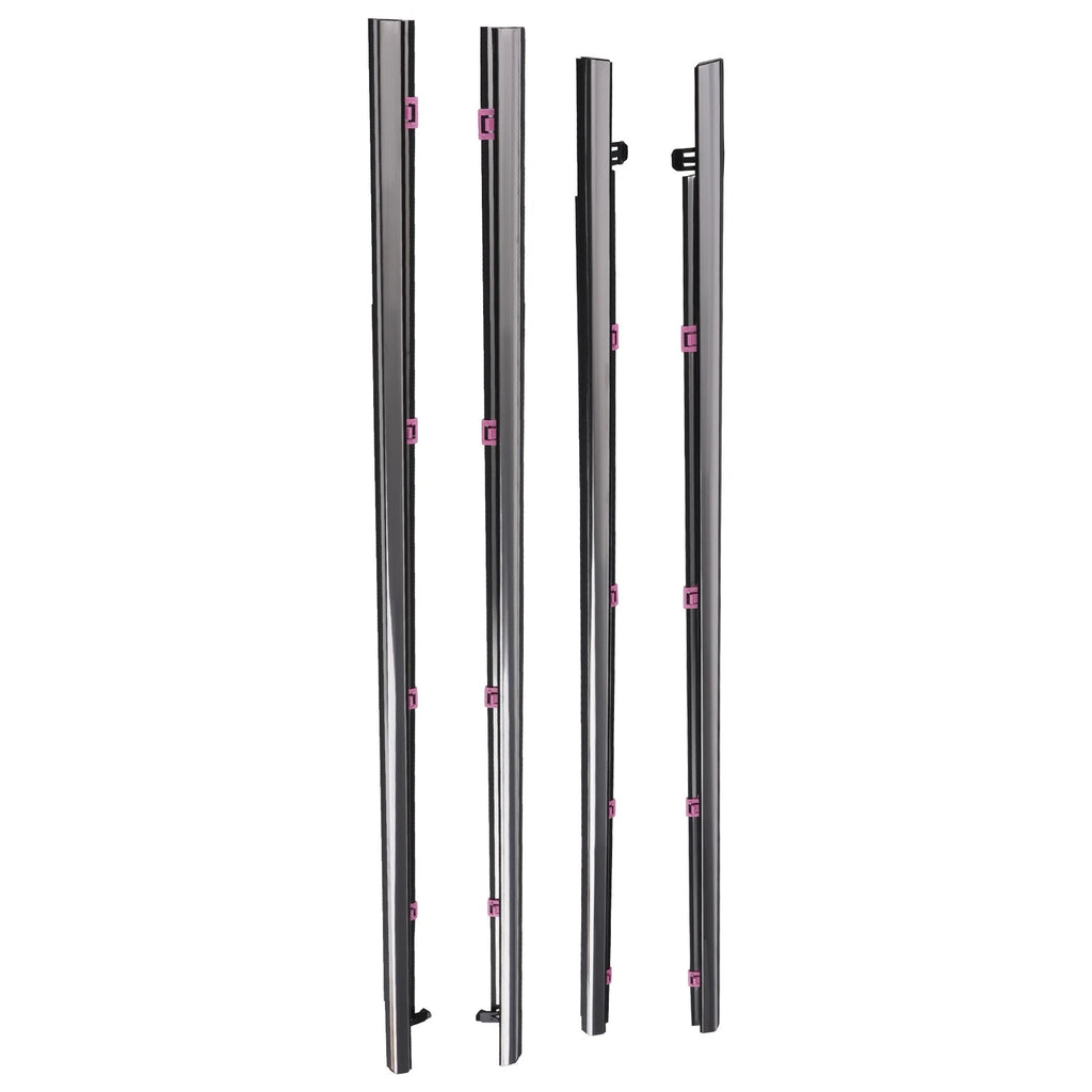 Set of 4 Window Belt Line Assemblies for Honda Accord (2013–2017)
