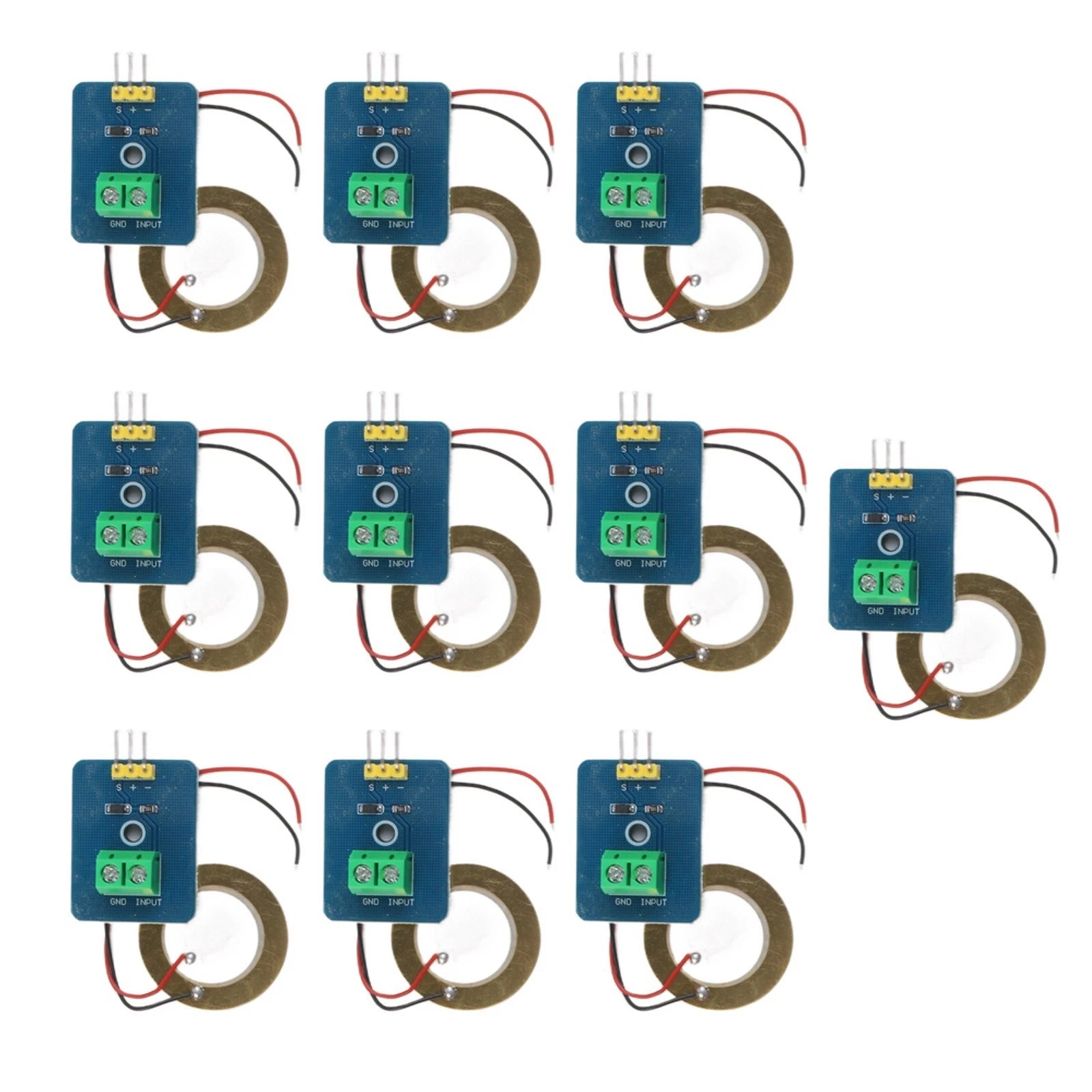 10 Piece Piezoelectric Vibration Sensor Module for Arduino
