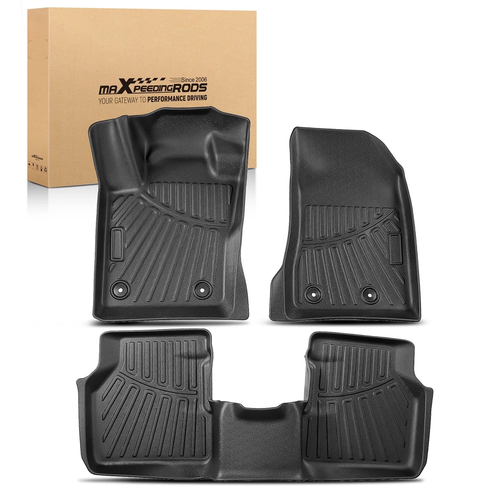 Set of 4 Car Mats for Jeep Compass (2017–2025)