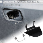 Headlight Washer Nozzle Cover Cap, Front Right Side Bumper for BMW 750i
