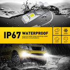 2X H3 LED Fog Light Bulbs for Car