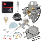 Carburetor Intake Boot & Fuel Pump Valve Petcock for Polaris Outlaw Predator 500 (2003–2007)