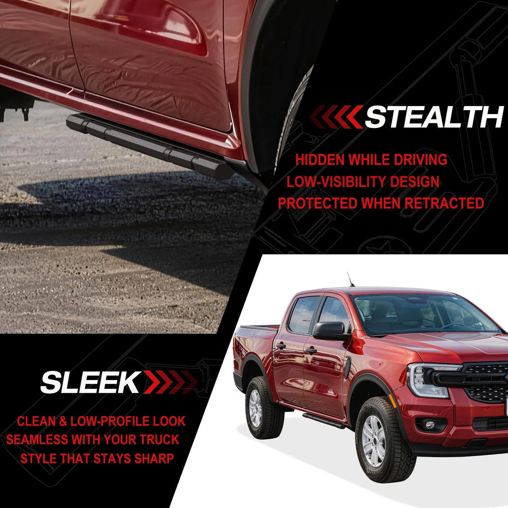 Power Running Board for Ford Ranger SuperCrew Cab (2019-2026)