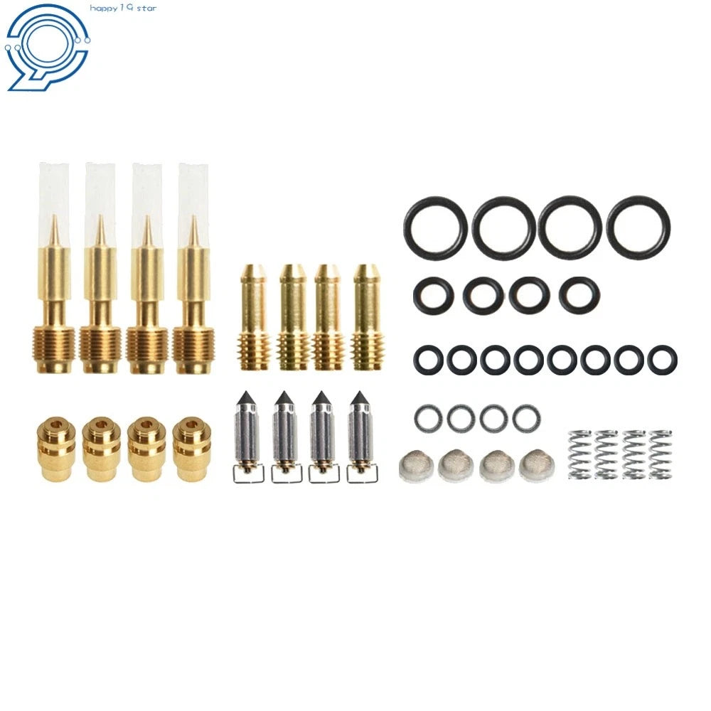 Set of 4 Carburetor Repair Kits for Honda VF500C V30 VF500F (1984–1985)