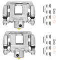 Set of 2 Rear Brake Calipers w/Bracket for Hyundai Sonata (2011–2015)