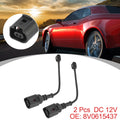 2X Front Brake Pad Wear Sensor for Audi A3 Quattro (2012–2013) 8V0615437
