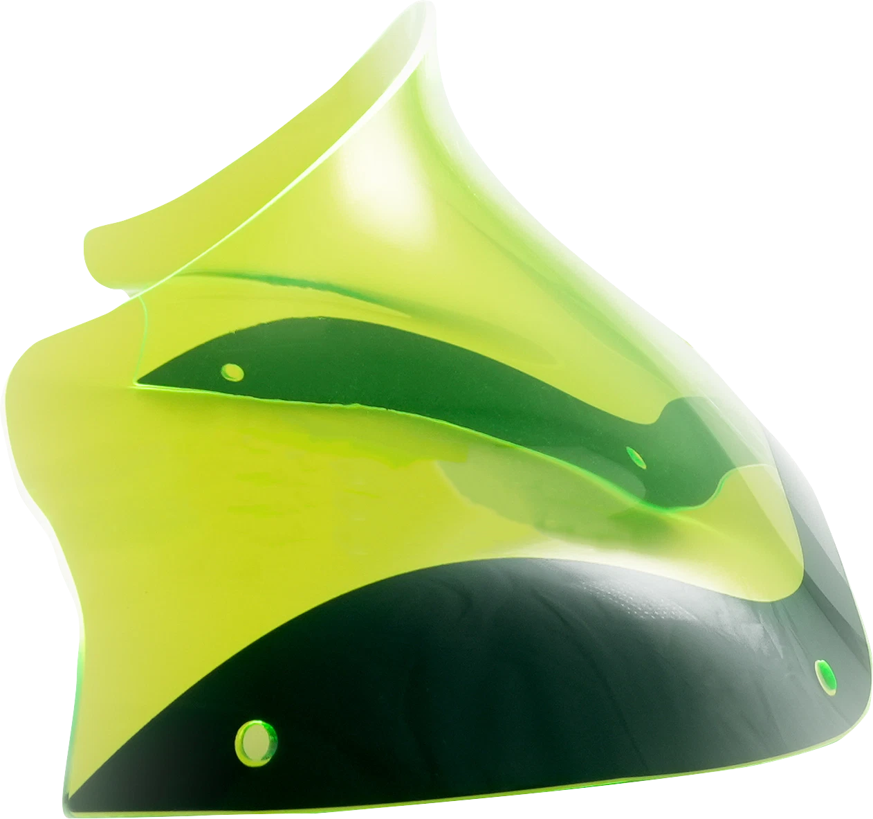 Klock Werks Kolor Flare Windshield 8" Green Ice for FLTR (2014–2023) KWW-01-0626