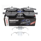 Set of 4 Bosch QuietCast Front Semi-Metallic Brake Pads for BMW E84 E90 E91 E92