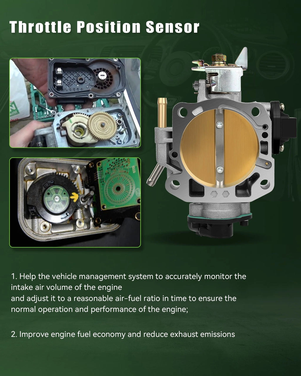 70mm Throttle Body for Honda S2000 Civic Prelude Accord Integra (2000–2009) 309-05-1050