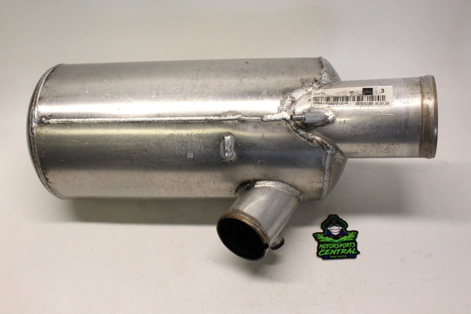Modified Muffler Water Box Sensor for Sea-Doo RXT RXP X GTX 300 (2016–2019) 274001517