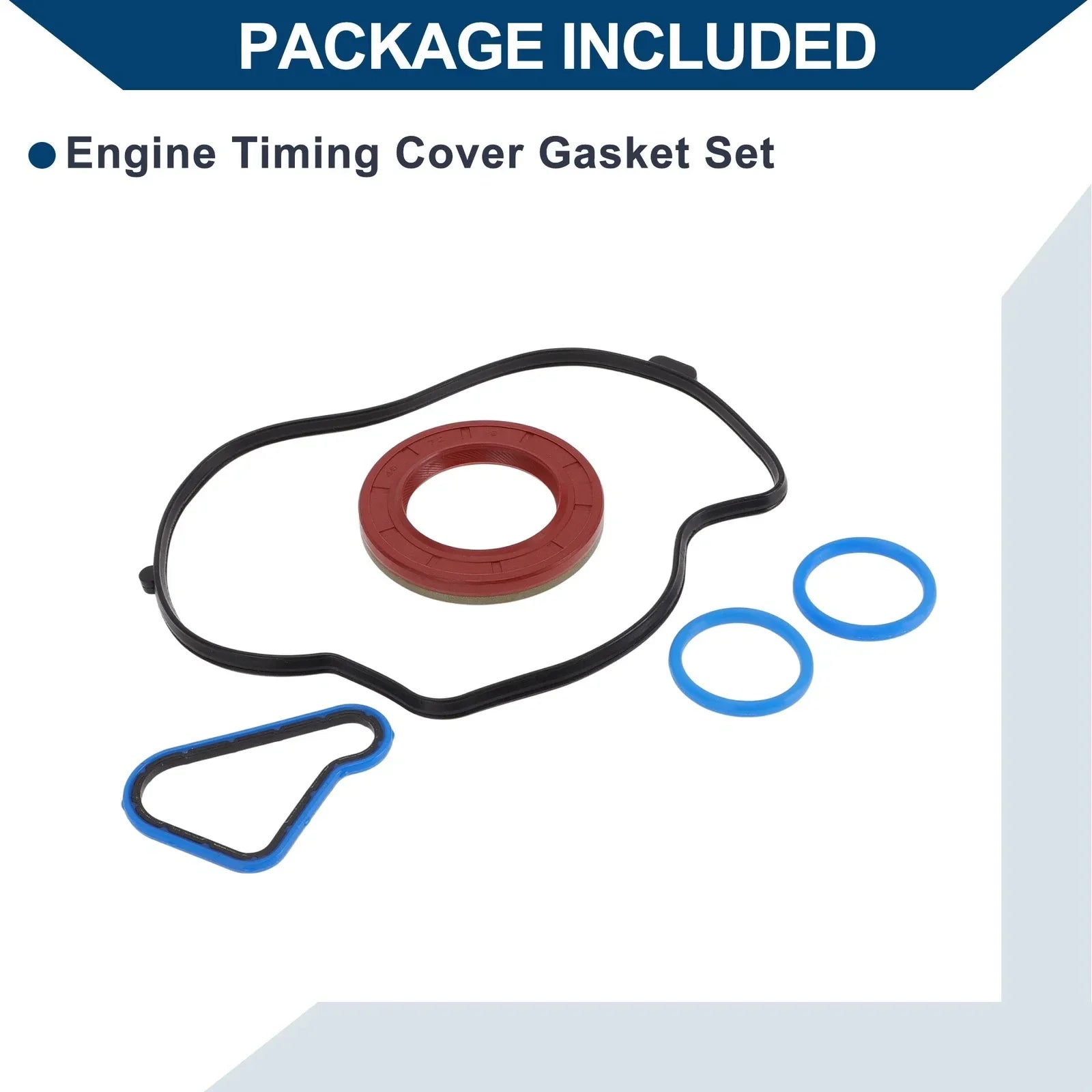 Engine Timing Cover Gasket Set for Dodge Durango 3.7L 4.7L (2003-2009)