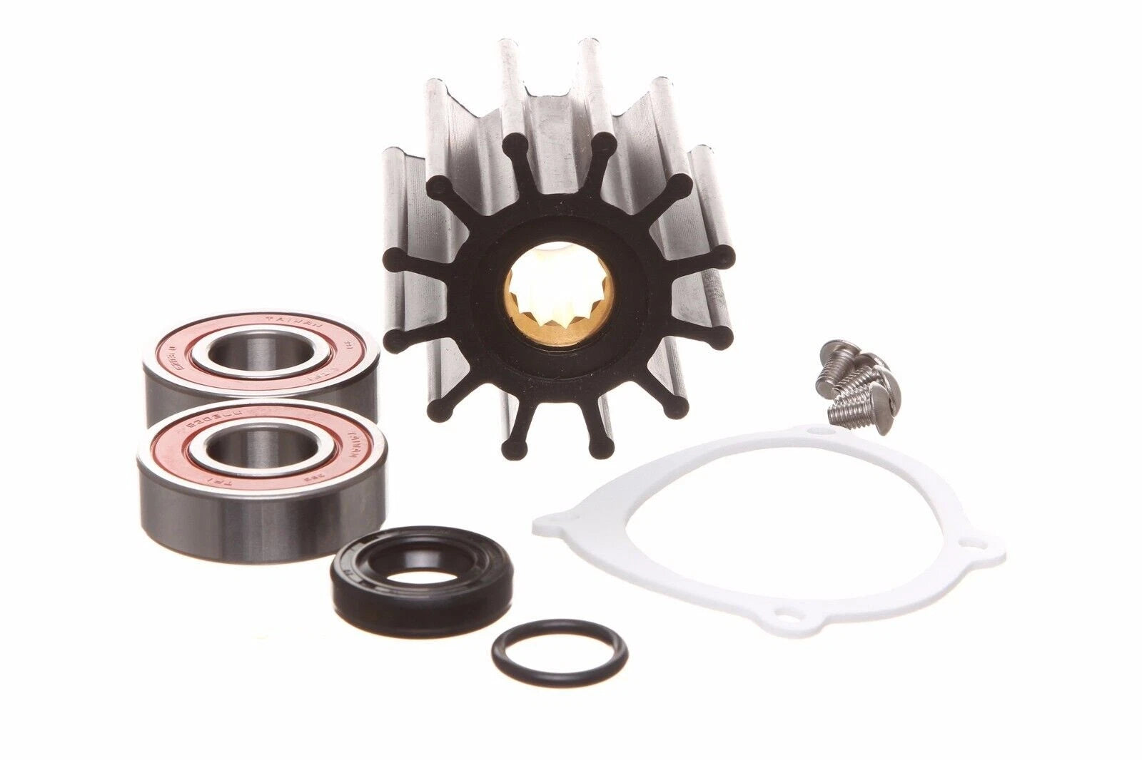 Water Pump Repair & Impeller Kit for Johnson (09-812B-1, F6B-9, 10-24232-1, 18-3089)