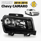 Halogen Headlight w/ Bulb for Chevrolet Camaro (2014–2015) Right Passenger Side