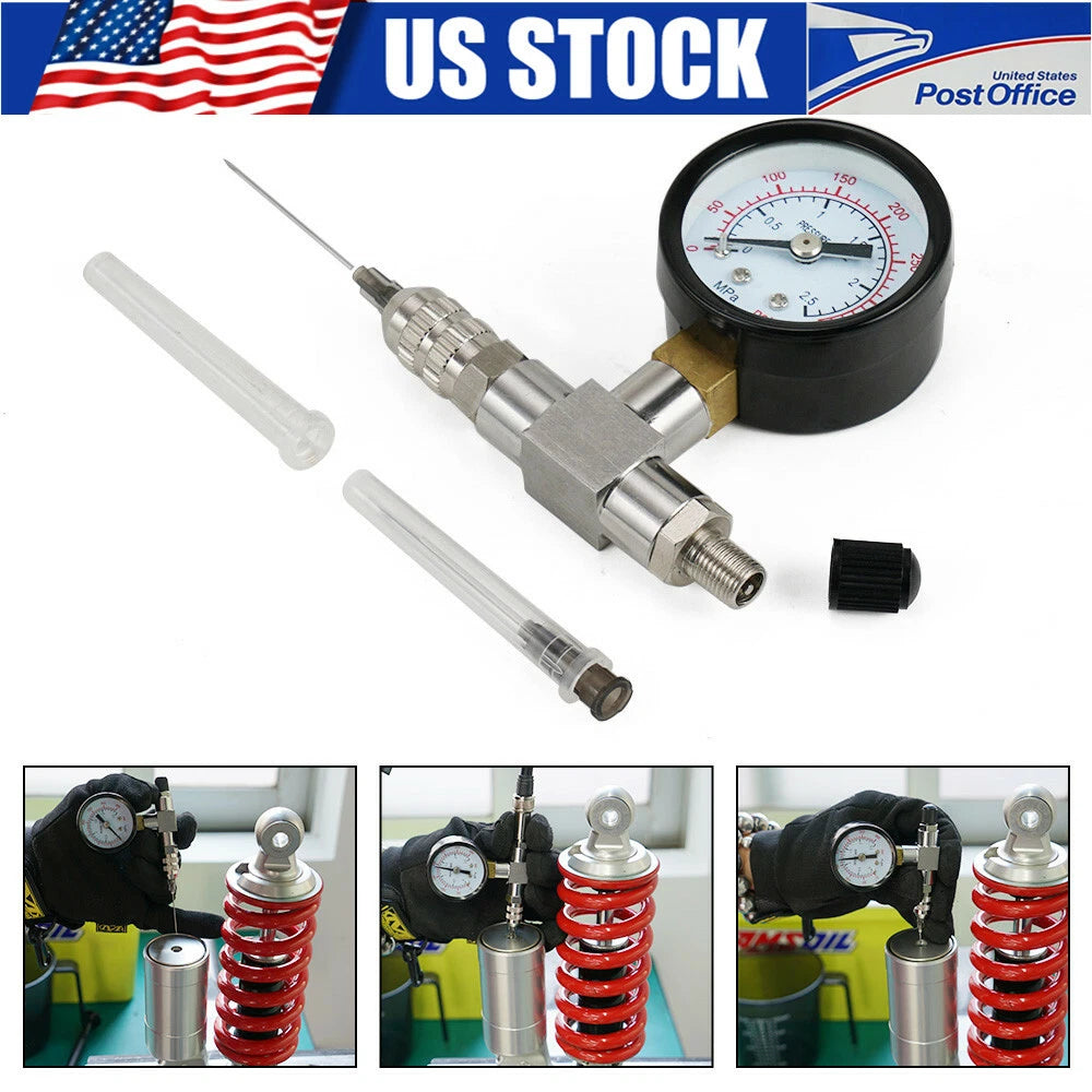 Nitrogen Chamber Shock Needle Filling Tool for Yamaha YZX, Polaris RZR