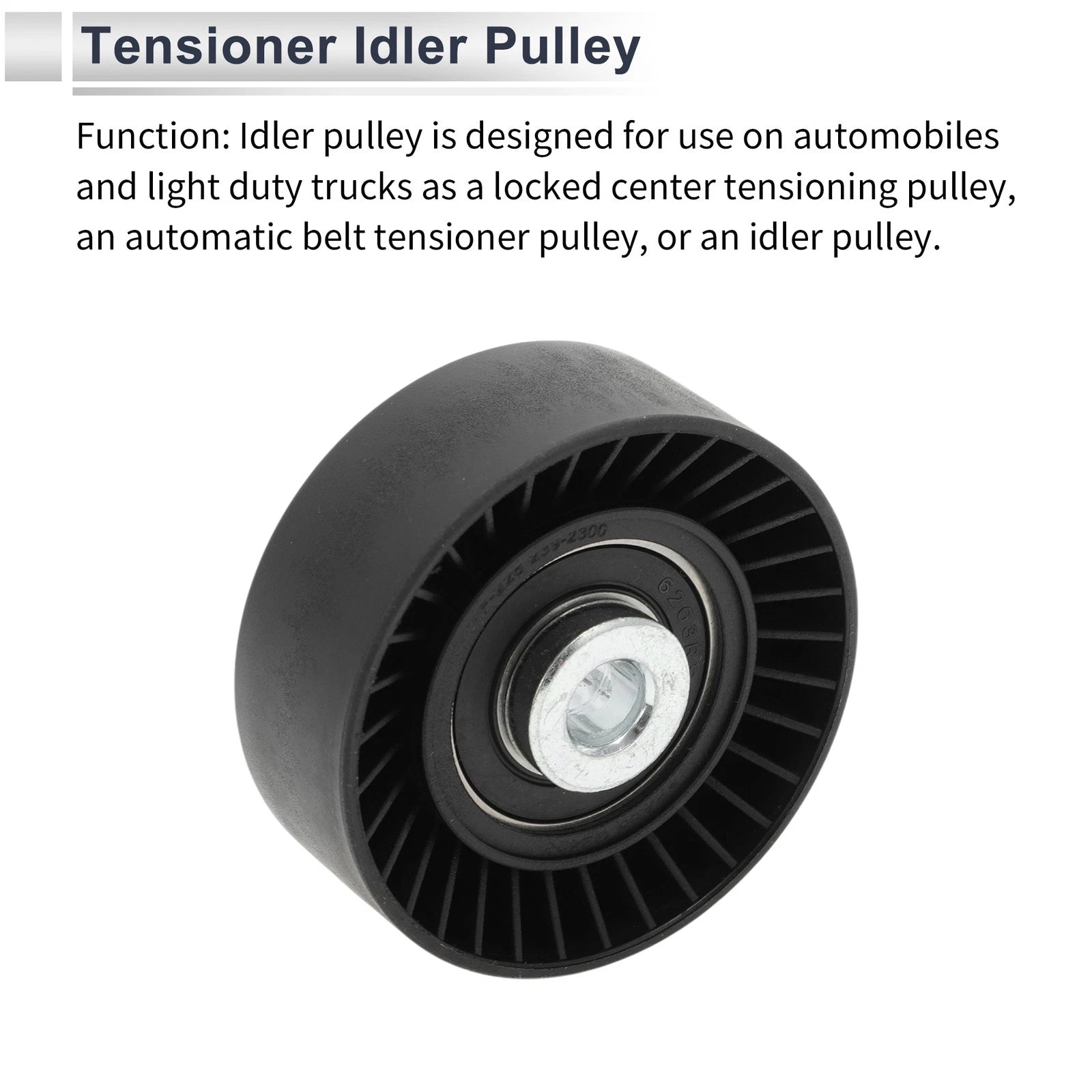 Drive Belt Idler Pulley for Suzuki Grand Vitara (2005–2015) No. 1753078K01