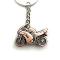 3D Metal Motorcycle Keychain for Universal Use (All Years)