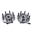 2X Front Wheel Bearing & Hub for Dodge Ram 2500/Ram 3500 (2009-2010)