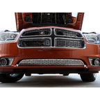 1pc Polished Stainless Steel Lower Grille Overlay for 2011-2013 Dodge Charger