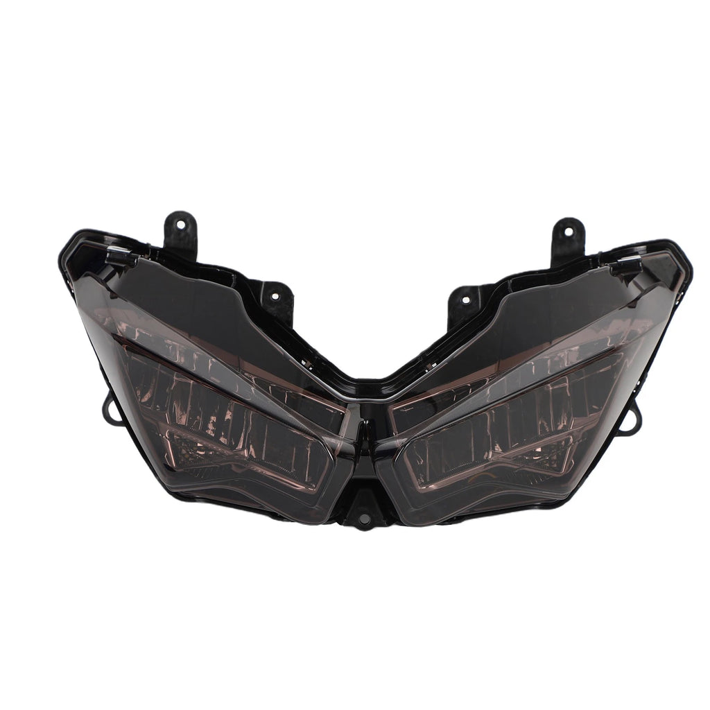 Front Headlight Grille Lamp Protector Smoke for Kawasaki Ninja 400 (2018–2023)