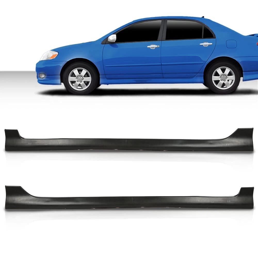 Side Skirts Body Kit for Toyota Corolla (2003–2008) S-Style
