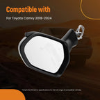 Power Side View Mirror for Toyota Camry XLE (2018–2024) 8794033C20 Chrome