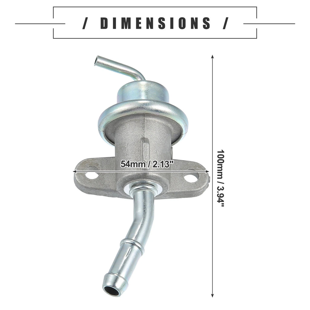 Fuel Injection Pressure Regulator for Honda CBR600F4i (2002–2006) Silver Tone