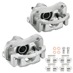 2PC Rear Brake Calipers w/ Bracket for 2004–2007 Toyota Highlander (2.4L 3.3L)