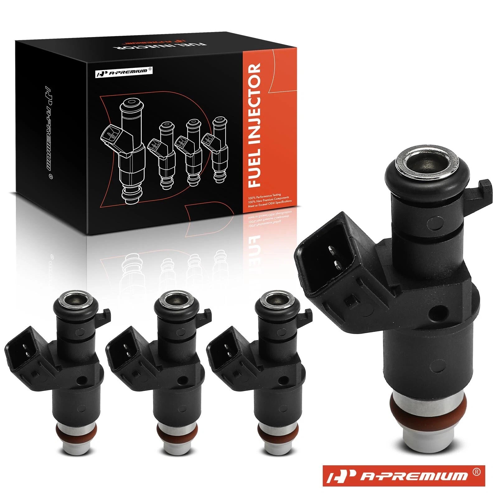 Set of 4 Fuel Injectors for Honda Civic (2012–2015) & HR-V (2016–2022) 1.8L