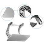 Bumper Headlight Washer Cover for Mercedes (Silver Tone)