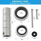 Wakeboard Tower Mount Flag Holder for Tubing 1.5" to 2.875" Diameter